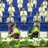 Bagtly geljek üçin göreşenlere tagzym