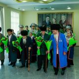 Beýik Watançylyk urşunyň weteranlary we tyl zähmetkeşleri ýubileý medallary bilen sylaglanýarlar