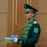 Beýik Watançylyk urşunyň weteranlary we tyl zähmetkeşleri ýubileý medallary bilen sylaglanýarlar