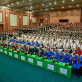 Beýik Watançylyk urşunyň weteranlary we tyl zähmetkeşleri ýubileý medallary bilen sylaglanýarlar