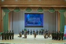 Beýik Watançylyk urşunyň weteranlary we tyl zähmetkeşleri ýubileý medallary bilen sylaglanýarlar