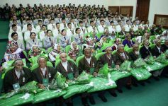 Beýik Ýeňşe goşant goşan daşoguzly weteranlar sylaglanyldy