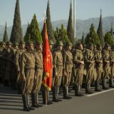 Beýik Ýeňşiň 75 ýyllygy mynasybetli dabaraly harby ýöriş