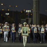 Beýik Ýeňşiň 75 ýyllygy mynasybetli dabaraly harby ýöriş