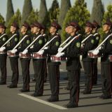 Beýik Ýeňşiň 75 ýyllygy mynasybetli dabaraly harby ýöriş