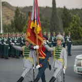 Beýik Ýeňşiň 75 ýyllygy mynasybetli dabaraly harby ýöriş