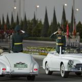 Beýik Ýeňşiň 75 ýyllygy mynasybetli dabaraly harby ýöriş