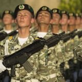 Beýik Ýeňşiň 75 ýyllygy mynasybetli dabaraly harby ýöriş