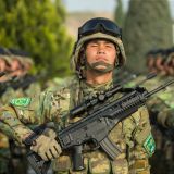 Beýik Ýeňşiň dabaraly harby ýörişinde milli goşunymyzyň kuwwaty