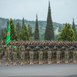 Beýik Ýeňşiň dabaraly harby ýörişinde milli goşunymyzyň kuwwaty