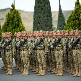 Beýik Ýeňşiň dabaraly harby ýörişinde milli goşunymyzyň kuwwaty