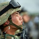 Beýik Ýeňşiň dabaraly harby ýörişinde milli goşunymyzyň kuwwaty