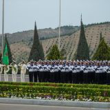 Beýik Ýeňşiň dabaraly harby ýörişinde milli goşunymyzyň kuwwaty