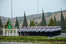 Beýik Ýeňşiň dabaraly harby ýörişinde milli goşunymyzyň kuwwaty