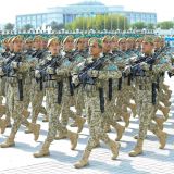 Garaşsyzlygymyzyň 28 ýyllygynyň şanyna harby ýöriş