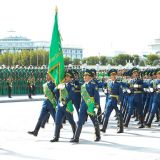 Garaşsyzlygymyzyň 28 ýyllygynyň şanyna harby ýöriş