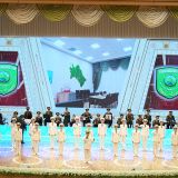 Garaşsyzlygymyzyň gazananlarynyň goragçylarynyň şanyna baýramçylyk konserti geçirildi