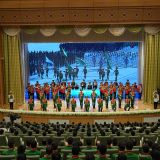 Garaşsyzlygymyzyň gazananlarynyň goragçylarynyň şanyna baýramçylyk konserti geçirildi