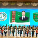 Garaşsyzlygymyzyň gazananlarynyň goragçylarynyň şanyna baýramçylyk konserti geçirildi