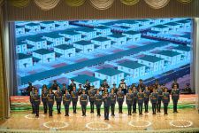 Garaşsyzlygymyzyň gazananlarynyň goragçylarynyň şanyna baýramçylyk konserti geçirildi