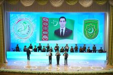 Garaşsyzlygymyzyň gazananlarynyň goragçylarynyň şanyna baýramçylyk konserti geçirildi