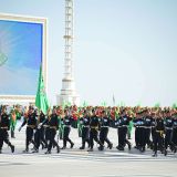 Garaşsyzlygyň gadyrly harby dessury