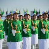 Garaşsyzlygyň gadyrly harby dessury