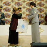 Halkara zenanlar gününe bagyşlanan dabara