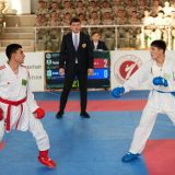 Harby gullukçylaryň arasynda karatedo boýunça sport ýaryşy geçirildi
