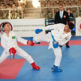Harby gullukçylaryň arasynda karatedo boýunça sport ýaryşy geçirildi