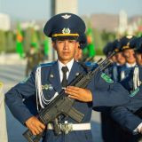 Harby kasamy kabul eden harby gullukçylar – ýurdumyzyň konstitusion gurluşynyň mizemez daýanjy