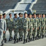 Harby kasamy kabul eden harby gullukçylar – ýurdumyzyň konstitusion gurluşynyň mizemez daýanjy