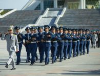 Harby kasamy kabul eden harby gullukçylar – ýurdumyzyň konstitusion gurluşynyň mizemez daýanjy