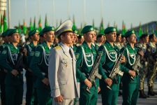 Harby kasamy kabul eden harby gullukçylar – ýurdumyzyň konstitusion gurluşynyň mizemez daýanjy