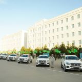 Hormatly Prezidentimiziň adyndan harby we hukuk goraýjy edaralara döwrebap awtoulaglar sowgat berildi