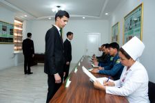 Lebap welaýatynda harby gulluga ugratmak dabaralary