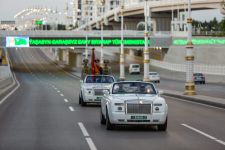 Russiýa Federasiýasynyň wekiliýeti 748-nji atyjylyk polkunyň söweşjeň baýdagyny ýurdumyza getirdi