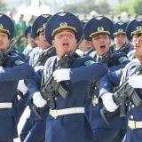 Şanly toýda harby kuwwatymyzyň dabaralanmasy