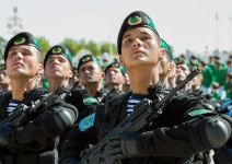 Şanly toýda harby kuwwatymyzyň dabaralanmasy