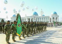 Şanly toýda harby kuwwatymyzyň dabaralanmasy