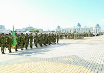 Şanly toýda harby kuwwatymyzyň dabaralanmasy