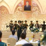 Täze ýylyň şanyna baýramçylyk dabarasy