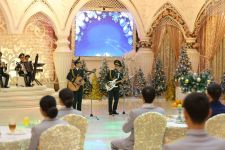 Täze ýylyň şanyna baýramçylyk dabarasy