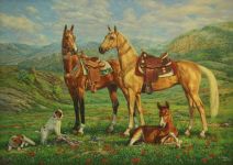 Türkmen bedewiniň baýramyna bagyşlanan sergi