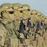 «Türkmen edermen» ýörite maksatly toparlaryň harby türgenleşigi geçirildi