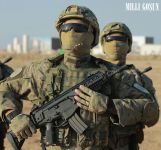 «Türkmen edermen» ýörite maksatly toparlaryň harby türgenleşigi geçirildi