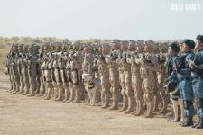 «Türkmen edermen» ýörite maksatly toparlarynyň sazlaşykly hereketleri