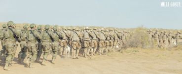 «Türkmen edermen» ýörite maksatly toparlarynyň sazlaşykly hereketleri