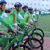 Türkmenistan Bütindünýä welosiped gününi belläp geçýär