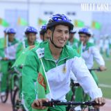 Türkmenistan Bütindünýä welosiped gününi belläp geçýär